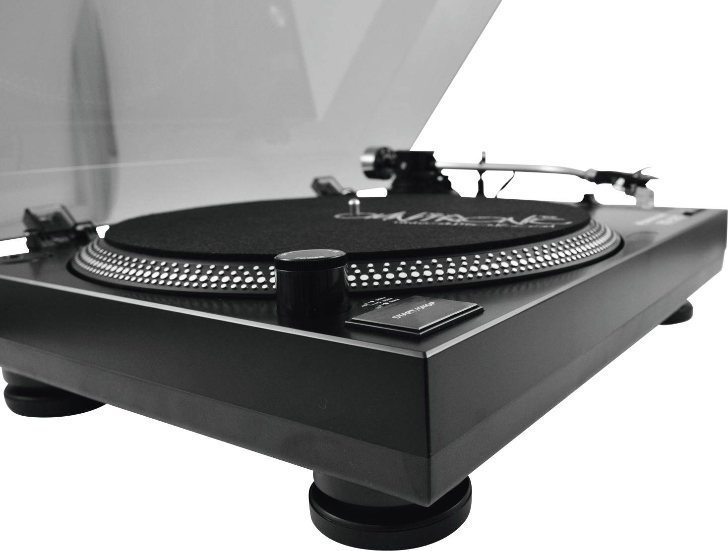 Omnitronic BD-1320 Plattenspieler Riemenantrieb Schwarz