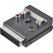 SpeaKa Professional SP-1300864 SCART / Cinch / S-Video Y-Adapter [1x SCART-Stecker - 3x Cinch-Buchs
