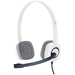 Logitech H150 Computer On Ear Headset kabelgebunden Stereo Weiß Mikrofon-Rauschunterdrückung, Noise
