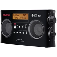Sangean DPR-25+ Kofferradio DAB+, UKW AUX Akku-Ladefunktion Schwarz Sangean DPR-25+ Kofferradio DAB+, UKW AUX Akku-Ladefunktion Schwarz