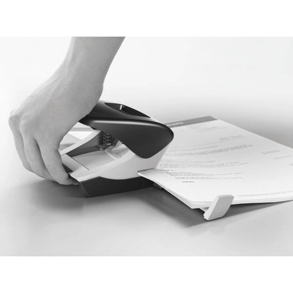 Leitz 51380085 Registraturlocher New NeXXt Grau max. Einstellformat: DIN A4 40 Bl. (80 g/m²)