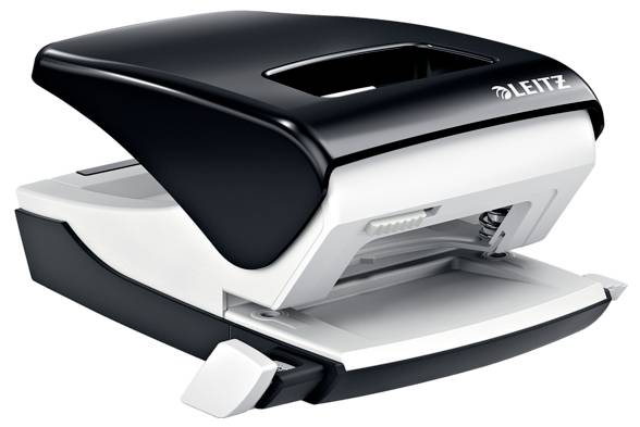 Leitz 51380095 Registraturlocher New NeXXt Schwarz max. Einstellformat: DIN A4 40 Bl. (80 g/m²)