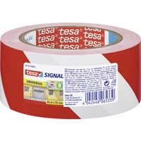 TESA UNIVERSAL 58134-00000-00 Markierungsklebeband tesa® SIGNAL Rot, Weiß (L x B) 66m x 50mm 1St. TESA UNIVERSAL 58134-00000-00 Markierungsklebeband tesa® SIGNAL Rot, Weiß (L x B) 66m x 50mm 1St.