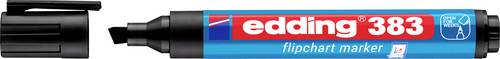 Edding 4-383001 Flipchartmarker 383 Keilspitze 1 - 5 mm Schwarz