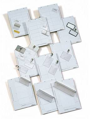 Durable 145602 Einsteckschild Namensschild BADGEMAKER® - 1456 (B x H) 90 mm x 60 mm 160 St.