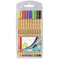 Stabilo point 88 8810 Fineliner Rot, Blau, Grün, Schwarz, Gelb, Orange, Violett, Pink, Hellgrün, Br Stabilo point 88 8810 Fineliner Rot, Blau, Grün, Schwarz, Gelb, Orange, Violett, Pink, Hellgrün, Br