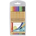 Stabilo point 88 8810 Fineliner Rot, Blau, Grün, Schwarz, Gelb, Orange, Violett, Pink, Hellgrün, Braun 0.4mm 10St. Stabilo point 88 8810 Fineliner Rot, Blau, Grün, Schwarz, Gelb, Orange, Violett, Pink, Hellgrün, Braun 0.4mm 10St.