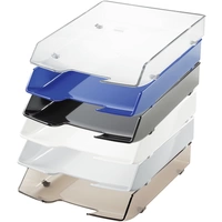 HAN 1028-23 WAVE EXCLUSIV Briefablage DIN A4, DIN C4 Transparent, Glasklar 1St. HAN 1028-23 WAVE EXCLUSIV Briefablage DIN A4, DIN C4 Transparent, Glasklar 1St.