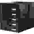 HAN SYSTEMBOX 1450-13 Schubladenbox Schwarz DIN A4, DIN C4 Anzahl der Schubfächer: 5