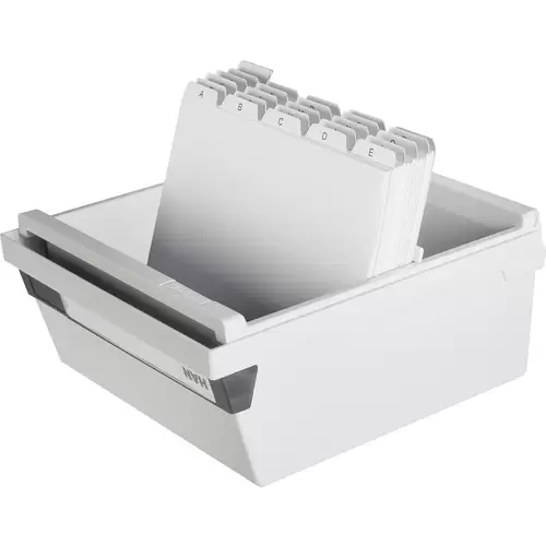 HAN 965-11 Karteikasten Lichtgrau max. Anzahl der Karten: 800 Karten DIN A5 quer HAN 965-11 Karteikasten Lichtgrau max. Anzahl der Karten: 800 Karten DIN A5 quer