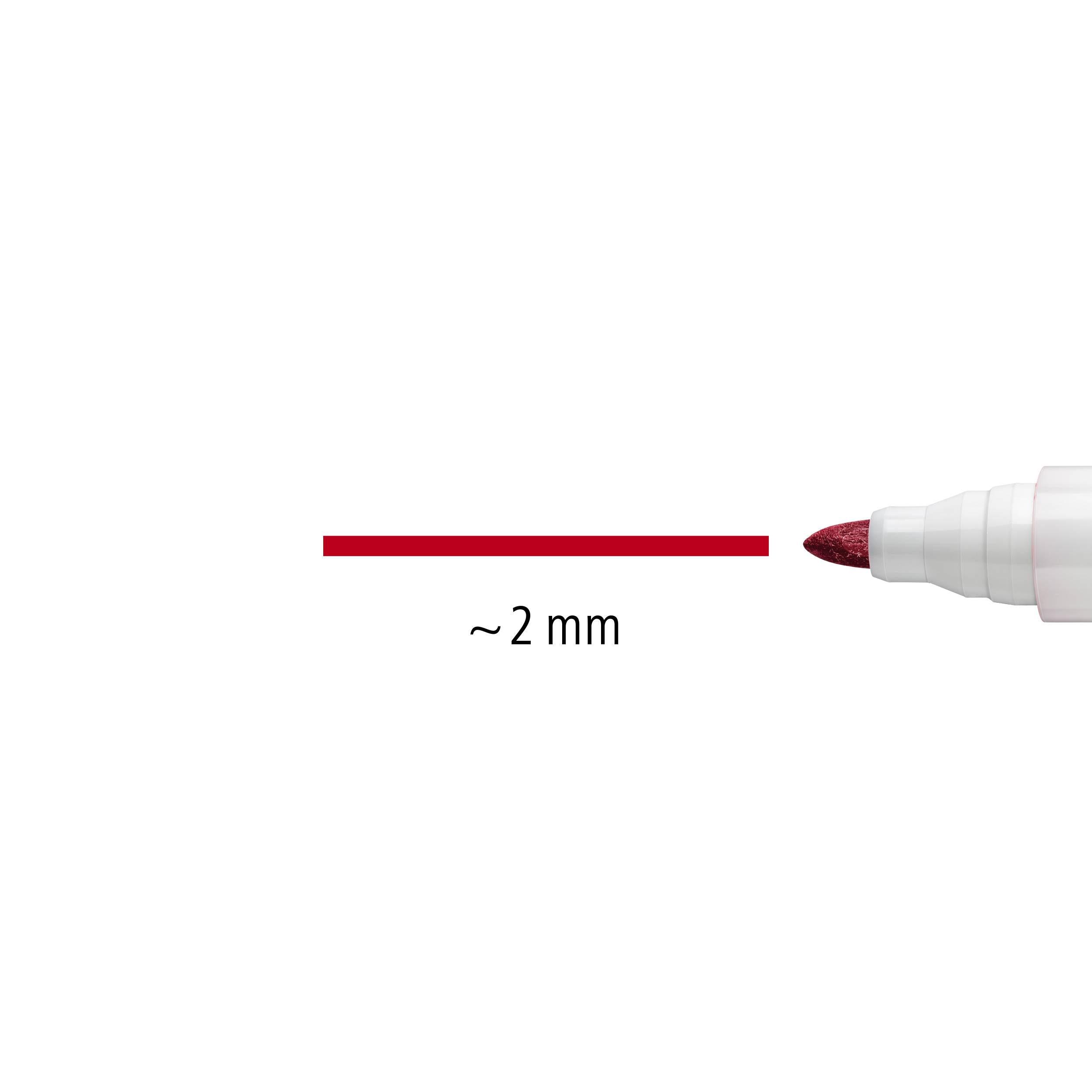 Staedtler Lumocolor 351 351 WP6 Whiteboardmarker Rot, Blau, Grün, Schwarz, Orange, Violett 6 St.