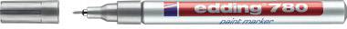 edding Lackmarker 780 4-780054 0,8mm Rundspitze permanent silber
