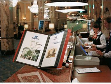 Durable Sichttafelständer SHERPA® TABLE 10 Rot, Schwarz DIN A4 Anzahl der mitgelieferten Sichttafeln 10