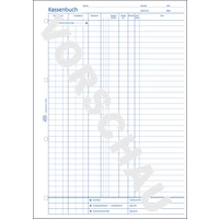 Avery-Zweckform Kassenbuch 426 DIN A4 Weiß Anzahl der Blätter: 100selbstdurchschreibend: Nein Avery-Zweckform Kassenbuch 426 DIN A4 Weiß Anzahl der Blätter: 100selbstdurchschreibend: Nein