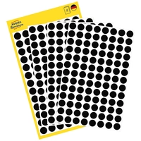 Avery-Zweckform 3009 Markierungspunkte Etiketten Ø 8mm Schwarz 416 St. Permanent haftend Papier Avery-Zweckform 3009 Markierungspunkte Etiketten Ø 8mm Schwarz 416 St. Permanent haftend Papier