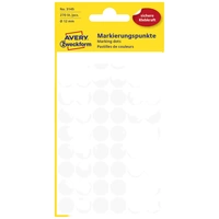 Avery-Zweckform 3145 Markierungspunkte Etiketten Ø 12mm Weiß 270 St. Permanent haftend Papier Avery-Zweckform 3145 Markierungspunkte Etiketten Ø 12mm Weiß 270 St. Permanent haftend Papier