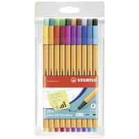 Stabilo point 88 8820 Fineliner Gelb, Orange, Rot, Dunkelrot, Pink, Violett, Lila, Blau, Hellblau, Mittelblau, Türkisblau, Grün Stabilo point 88 8820 Fineliner Gelb, Orange, Rot, Dunkelrot, Pink, Violett, Lila, Blau, Hellblau, Mittelblau, Türkisblau, Grün