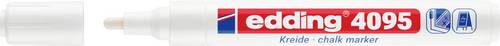 Edding 4095 4-4095049 Kreidemarker Weiß 2 mm, 3 mm
