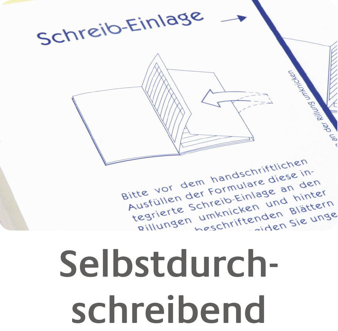 Avery-Zweckform Kassenbuch 1756 DIN A4 Weiß Anzahl der Blätter: 40 selbstdurchschreibend: Ja