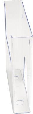 Deflecto DE76401 Prospekthalter Transparent DIN A4 Anzahl der Fächer 1 1 St. (B x H x T) 230 x 244 x 50 mm