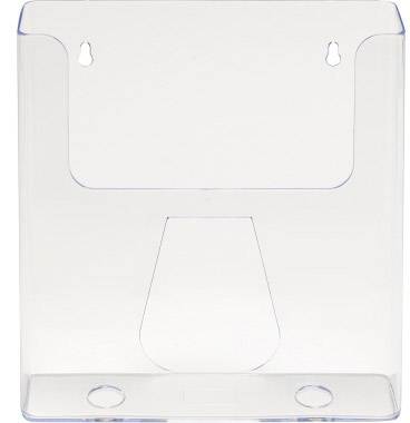 Deflecto DE76401 Prospekthalter Transparent DIN A4 Anzahl der Fächer 1 1 St. (B x H x T) 230 x 244 x 50 mm