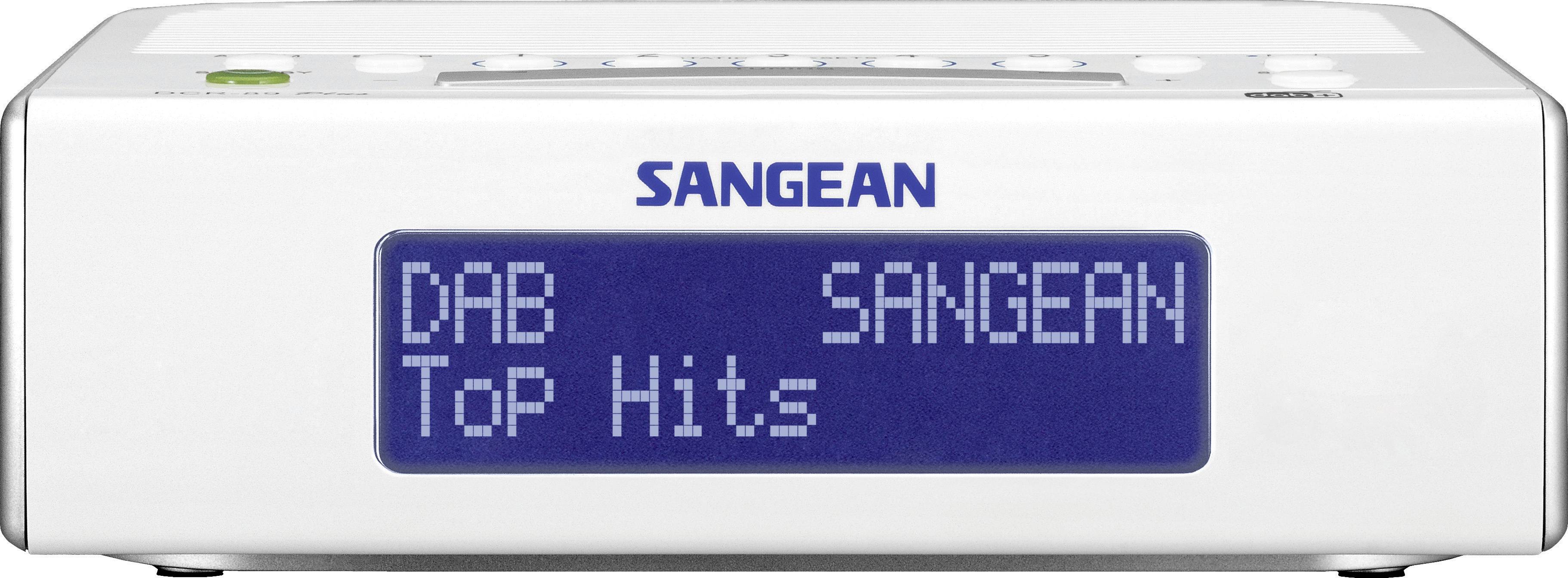 Sangean DCR-89+ Radiowecker DAB+, UKW AUX Weiß