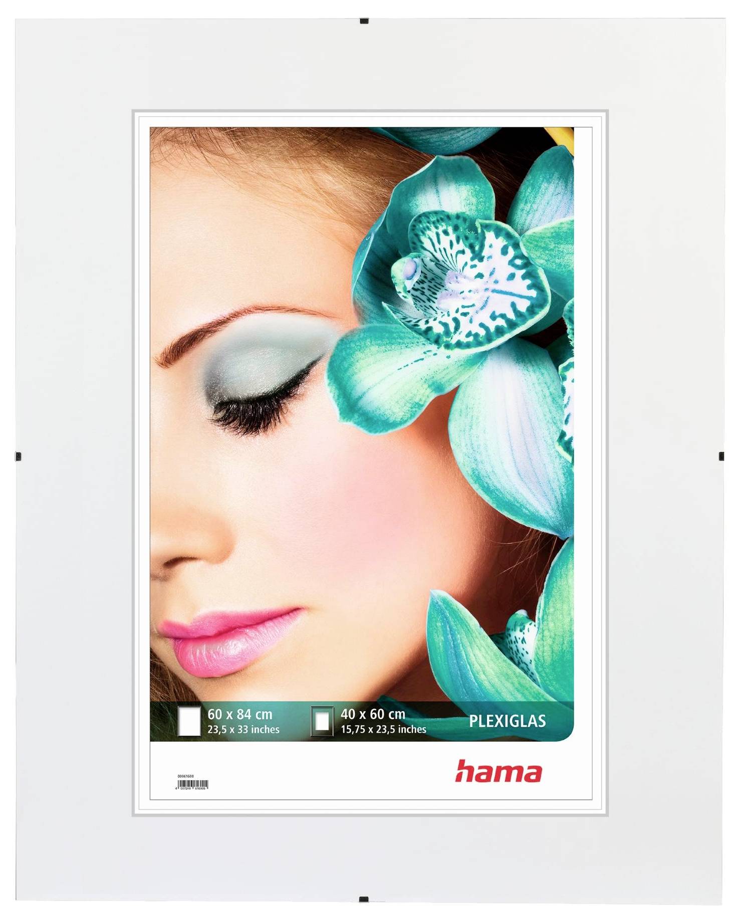Hama Rahmenloser Bildhalter Clip-Fix/00061600 60 x 80 cm