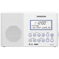 Sangean H203 Badradio DAB+, UKW Taschenlampe, wasserdicht Weiß Sangean H203 Badradio DAB+, UKW Taschenlampe, wasserdicht Weiß
