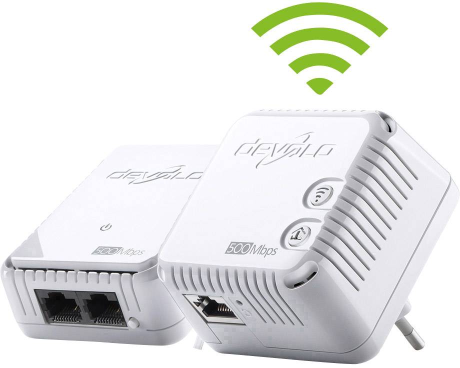 Devolo 9083 dLAN® 500 WiFi Powerline WLAN Starter Kit 500 MBit/s