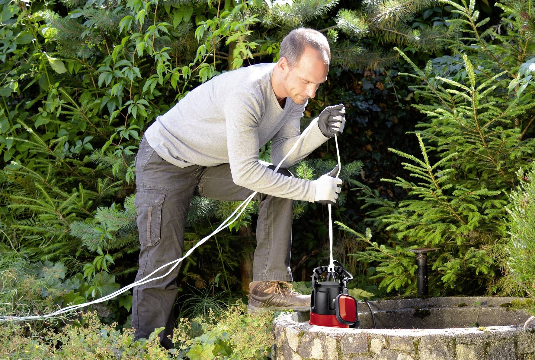 Einhell 4170442 GH-SP 2768 Klarwasser-Tauchpumpe 6800 l/h 5.5 m