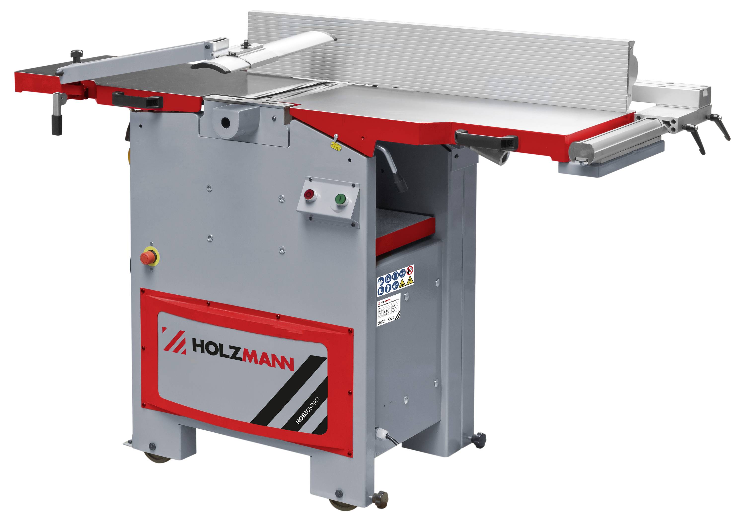 Holzmann Maschinen HOB305PRO_400V Abricht- und Dickenhobelmaschine 2200/3600W 300mm