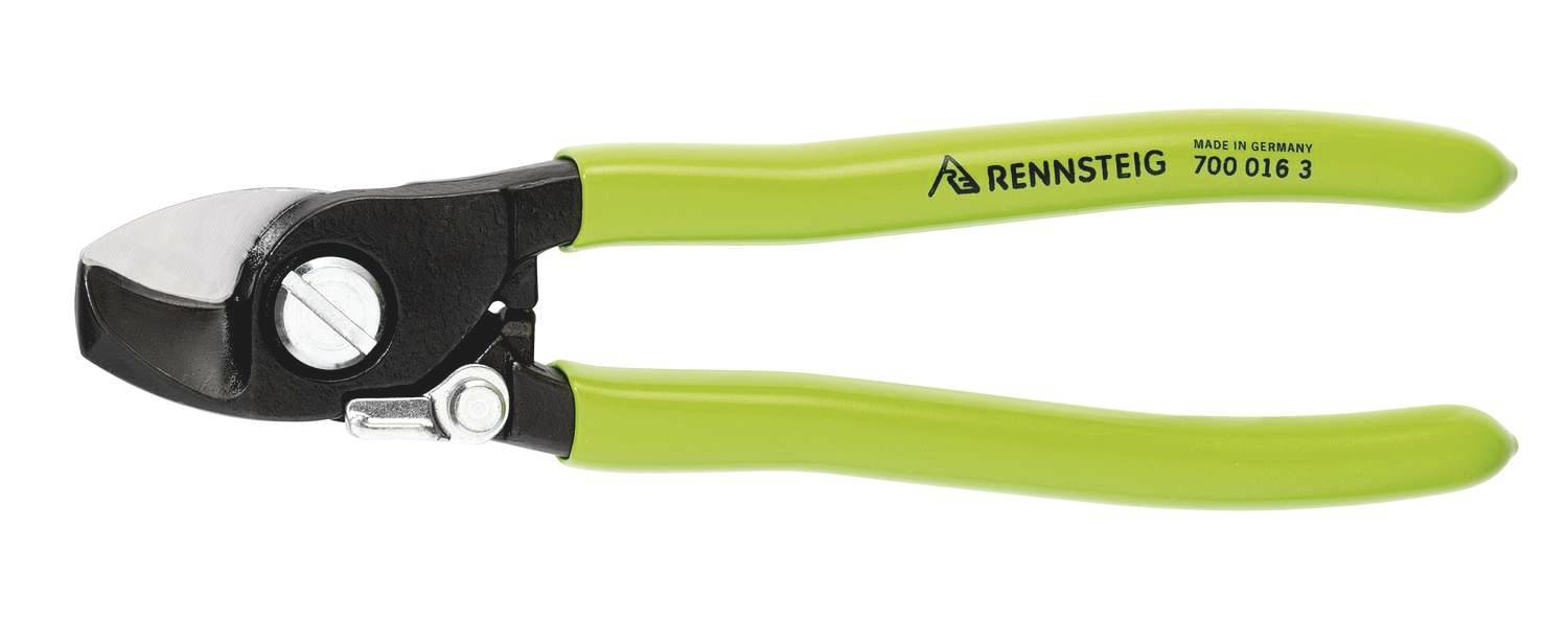 Rennsteig Werkzeuge D15 700 016 3 Kabelschere Geeignet für (Abisoliertechnik) Alu- und Kupferkabel, ein- und mehrdrähtig 15mm