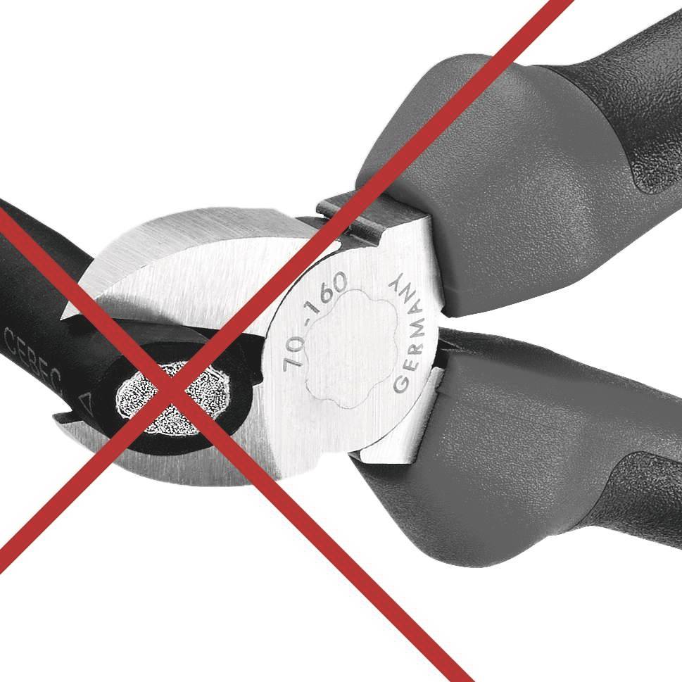 Rennsteig Werkzeuge D20 700 020 3 Kabelschere Geeignet für (Abisoliertechnik) Alu- und Kupferkabel, ein- und mehrdrähtig 20mm