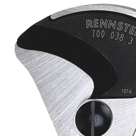 Rennsteig Werkzeuge D38 700 038 3 Kabelschere Geeignet für (Abisoliertechnik) Alu- und Kupferkabel, ein- und mehrdrähtig 38mm