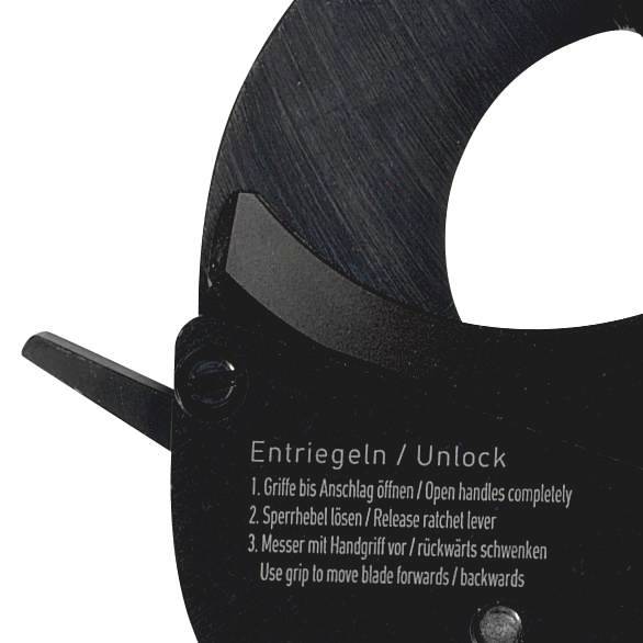 Rennsteig Werkzeuge D60 712 060 3 Kabelschere Geeignet für (Abisoliertechnik) Alu- und Kupferkabel, ein- und mehrdrähtig 60mm