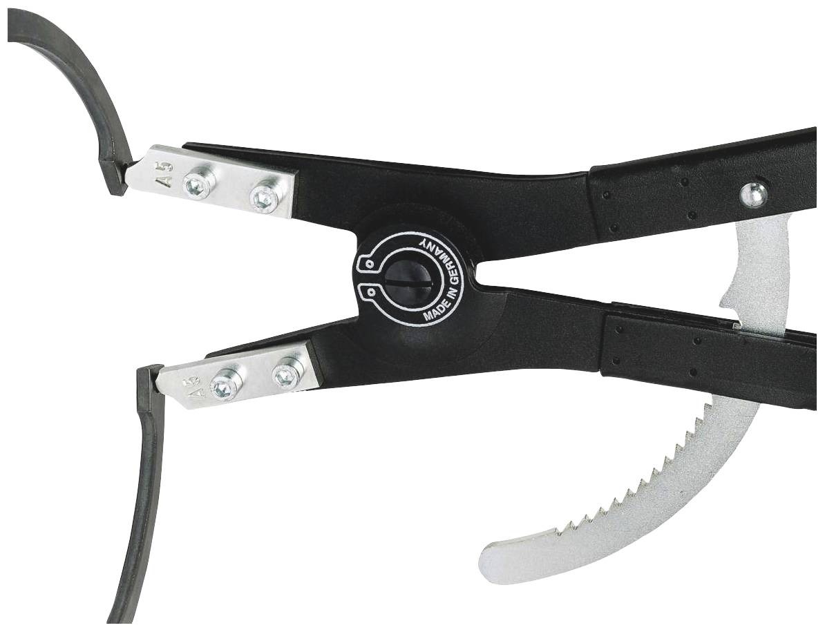 Rennsteig Werkzeuge 782 045 2 Seegeringzange Passend für (Seegeringzangen) Außenringe 252-400mm Spitzenform (Details) gerade