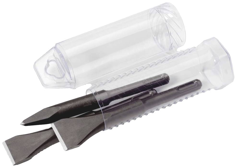Rennsteig Werkzeuge 212 00096 Meißel-Set 3teilig Gesamtlänge 140mm SDS-Plus 1 Set
