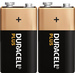 Duracell Plus 6LR61 9 V Block-Batterie Alkali-Mangan 9 V 2 St.