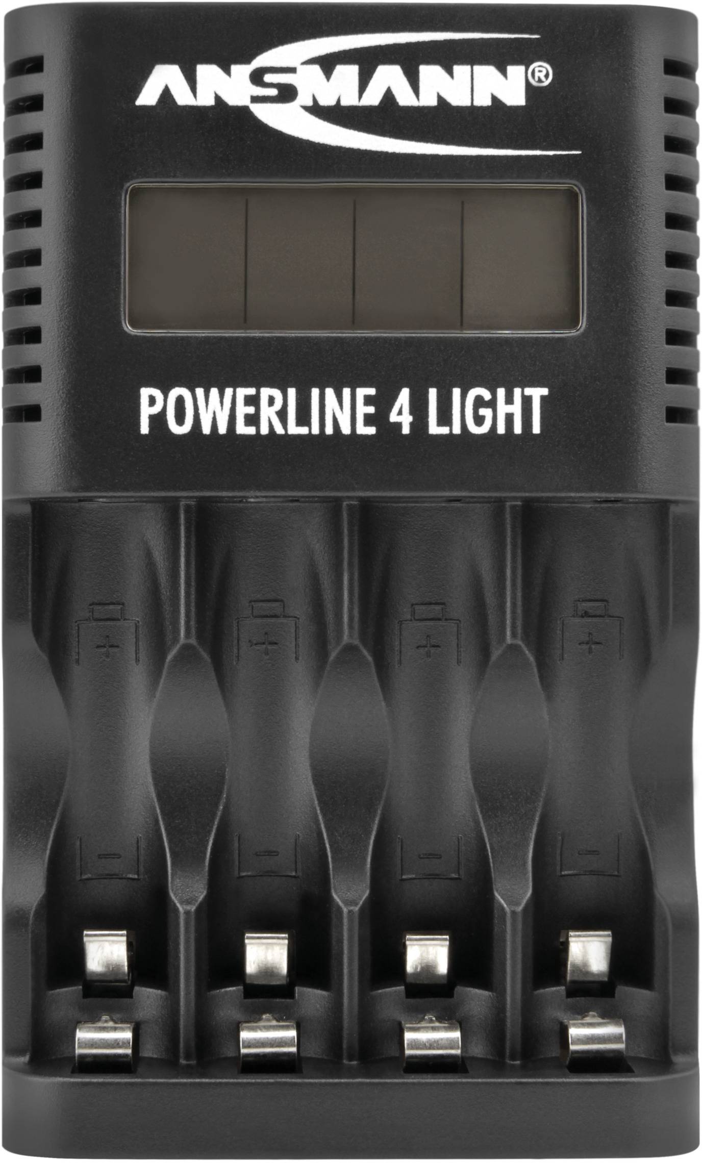 Ansmann Powerline 4 light Rundzellen-Ladegerät NiCd, NiMH Micro (AAA), Mignon (AA)
