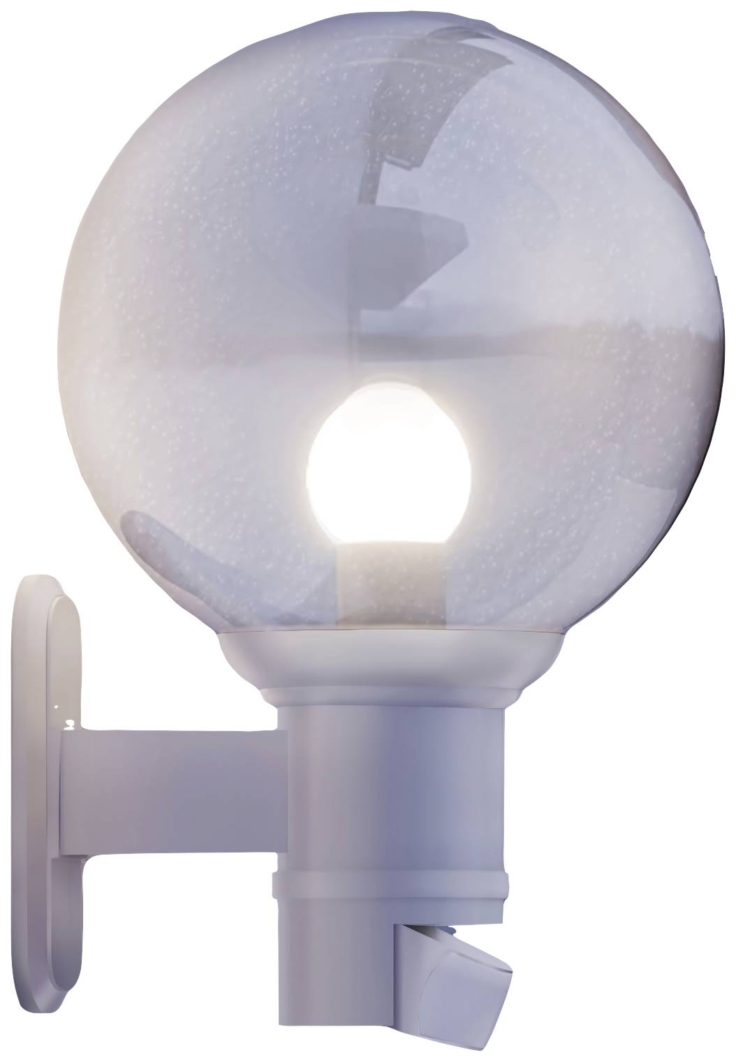 Steinel L 560 S 634315 Außenwandleuchte mit Bewegungsmelder Energiesparlampe, LED E27 60 W Weiß