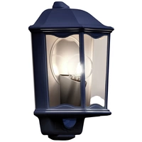Steinel L 190 S 644413 Außenwandleuchte mit Bewegungsmelder Energiesparlampe, LED E27 100W Schwarz Steinel L 190 S 644413 Außenwandleuchte mit Bewegungsmelder Energiesparlampe, LED E27 100W Schwarz