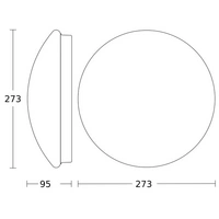 Steinel 738013 RS 16 S Deckenleuchte mit Bewegungsmelder Energiesparlampe, LED E27 60W Weiß Steinel 738013 RS 16 S Deckenleuchte mit Bewegungsmelder Energiesparlampe, LED E27 60W Weiß
