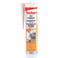 Fischer DBSA Bau-Silikon Herstellerfarbe Weiß 053091 310ml Fischer DBSA Bau-Silikon Herstellerfarbe Weiß 053091 310ml