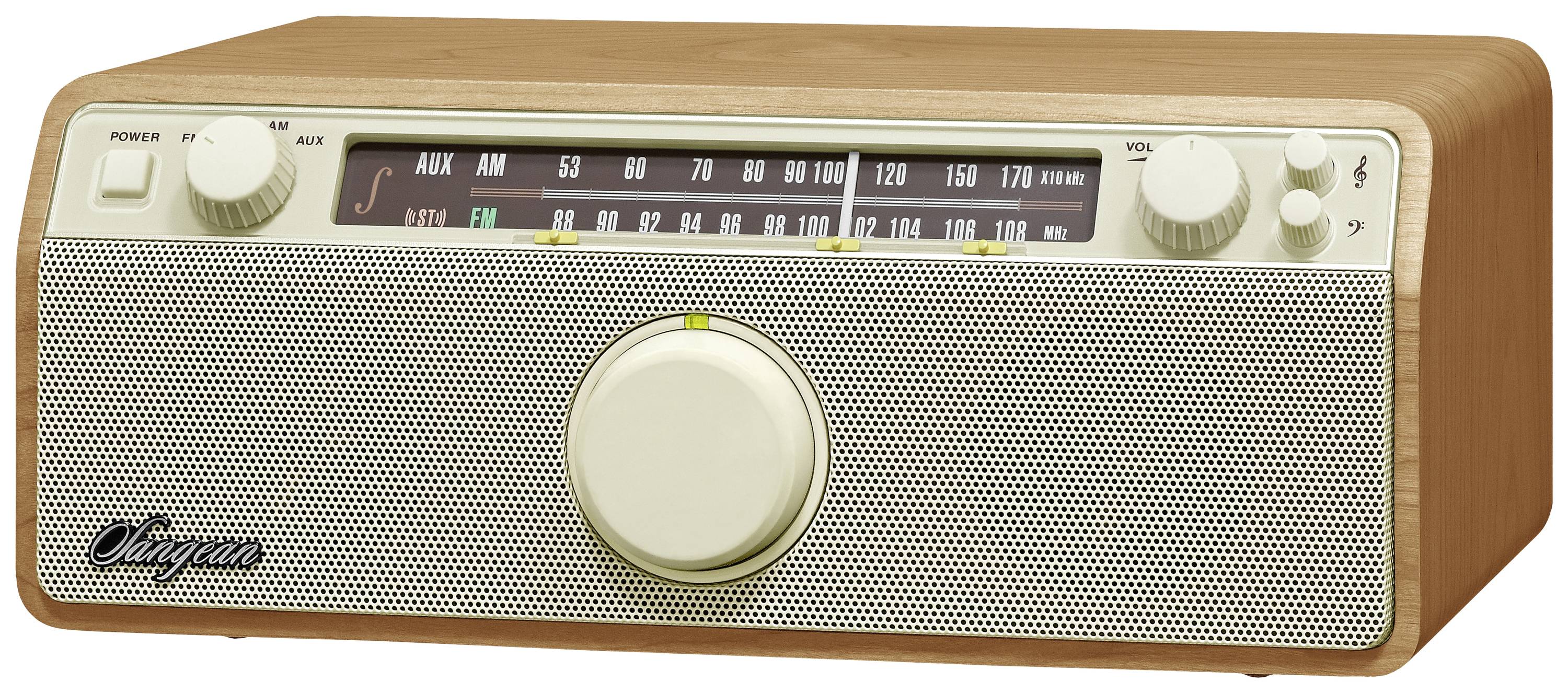 Sangean WR-12 Tischradio UKW Walnuss