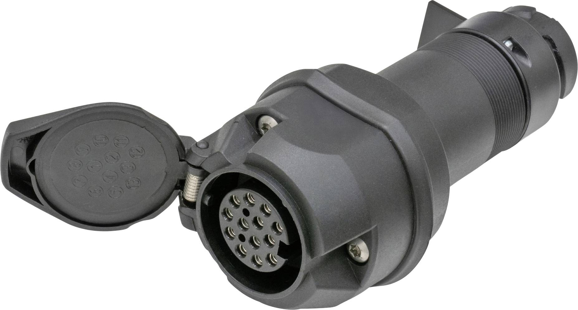 SecoRüt 50220 LED-Beleuchtungsadapter [Steckdose 13polig - Stecker 13polig]