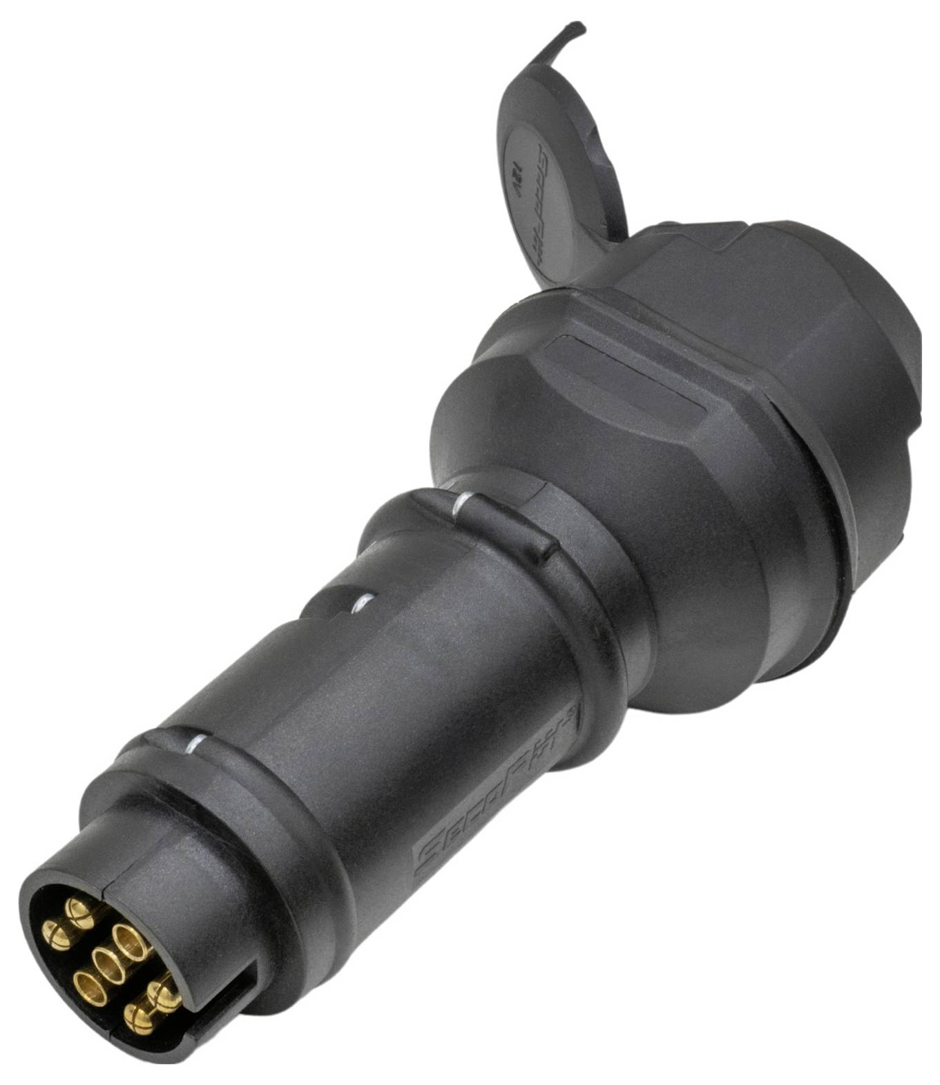 SecoRüt 50223 LED-Beleuchtungsadapter [Steckdose 7polig - Stecker 7polig]