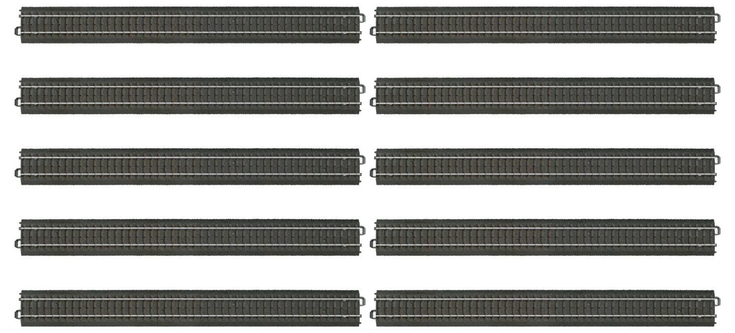 Märklin H0 C-Gleis (mit Bettung) 24360 Gerades Gleis 360mm 10St.