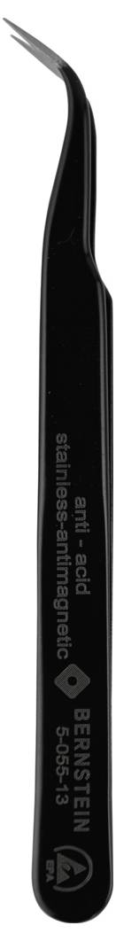 Bernstein Tools for Electronics 5-060 SMD-Pinzettensatz 6teilig Super-spitz, Sichelspitze, Super-spitz, Flach-rund, Spitz