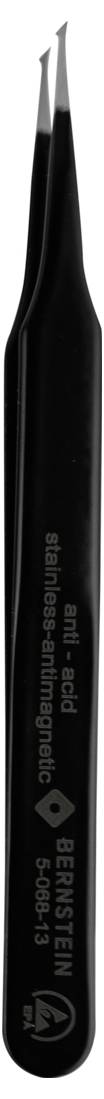 Bernstein Tools for Electronics 5-060 SMD-Pinzettensatz 6teilig Super-spitz, Sichelspitze, Super-spitz, Flach-rund, Spitz