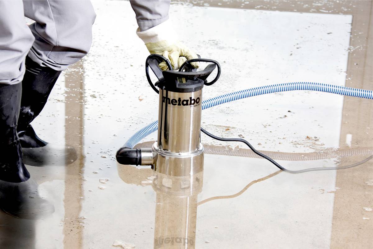 Metabo 251800000 PS 18000 SN Schmutzwasser-Tauchpumpe 18000 l/h 11 m